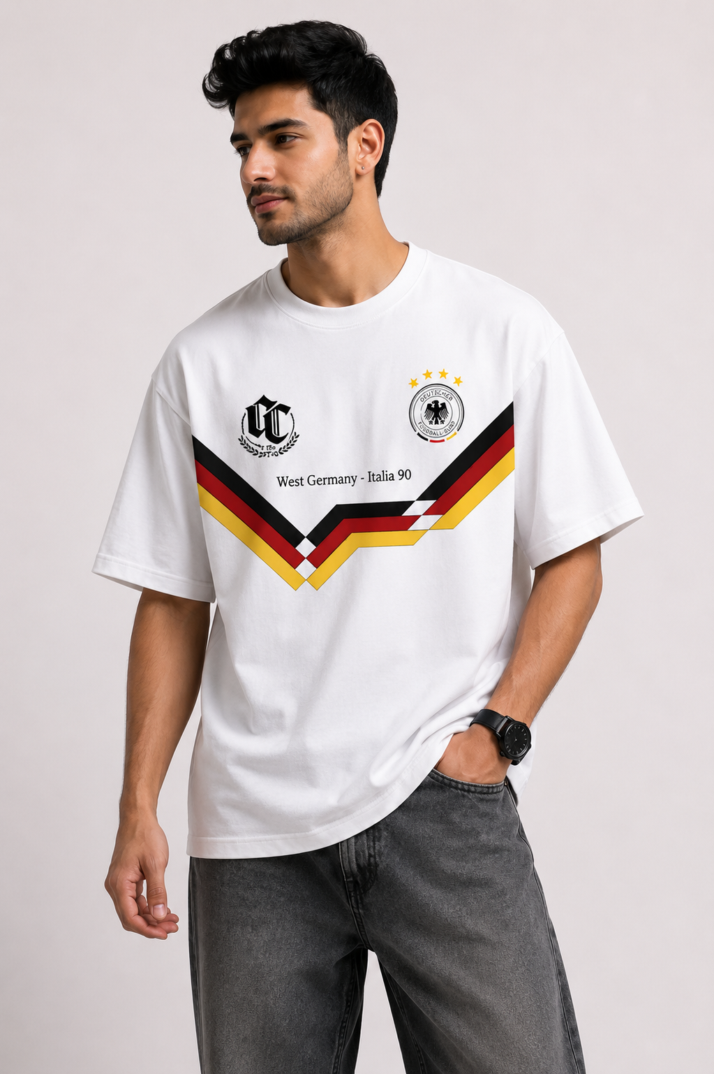 Germany '90 Legacy Oversized T-Shirt – White dition