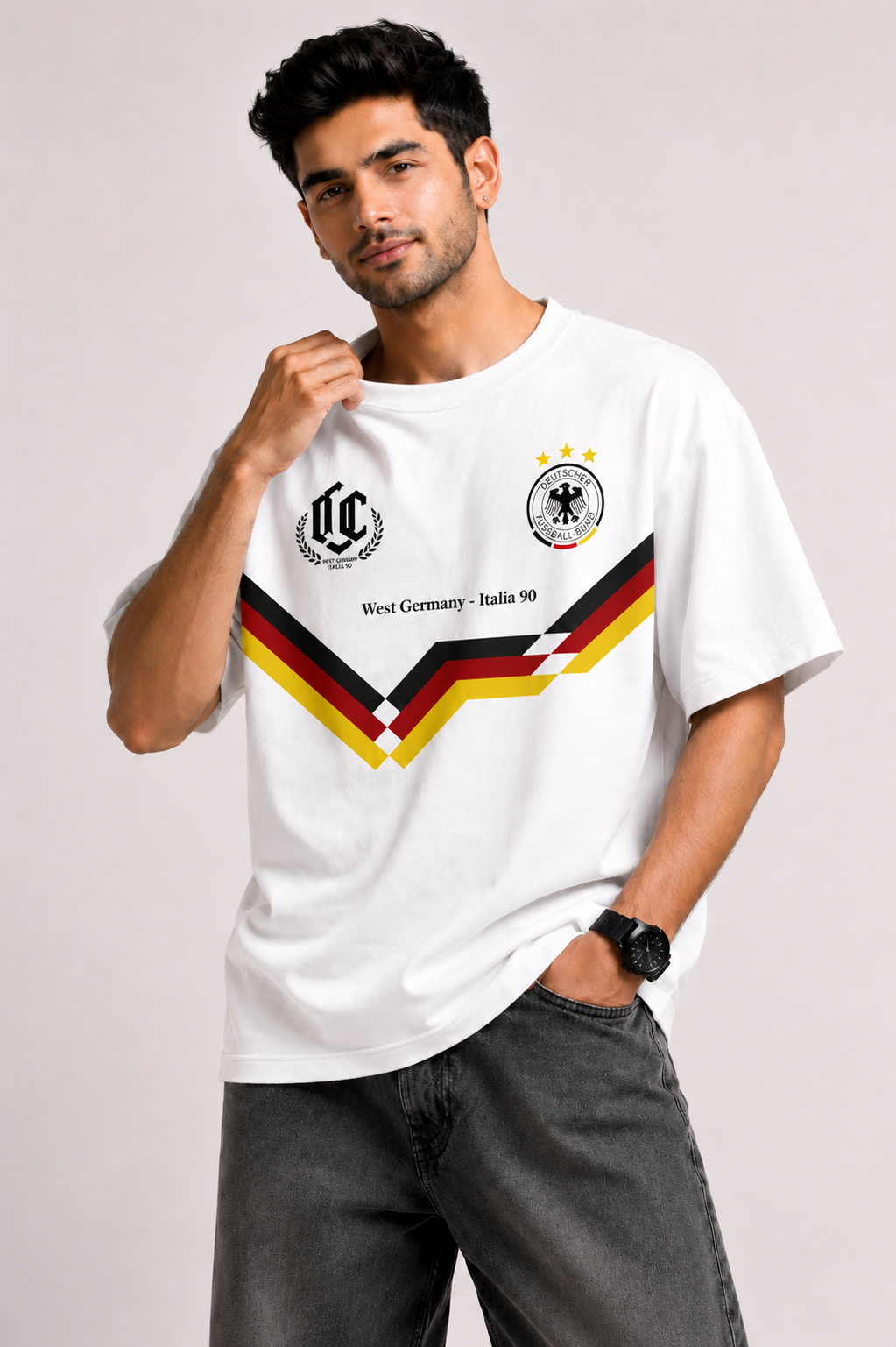 Germany '90 Legacy Oversized T-Shirt – White dition