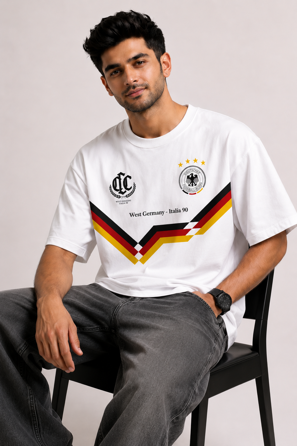 Germany '90 Legacy Oversized T-Shirt – White dition
